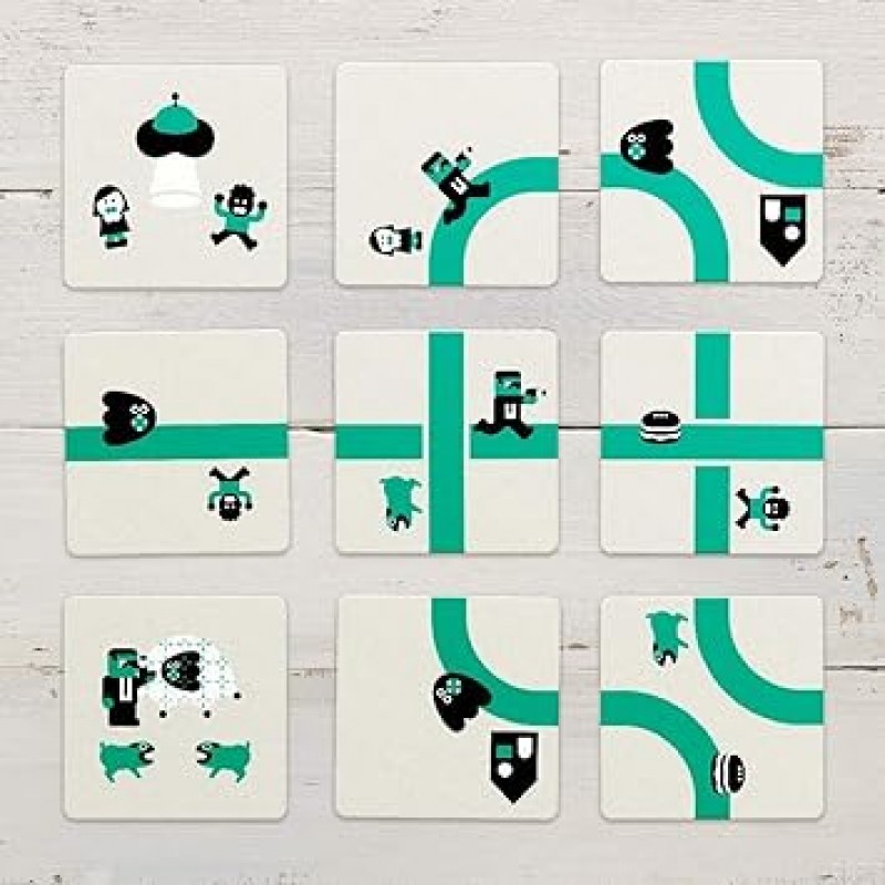 2~5인용 Oink Games Nine Tile Panic, 7세 이상