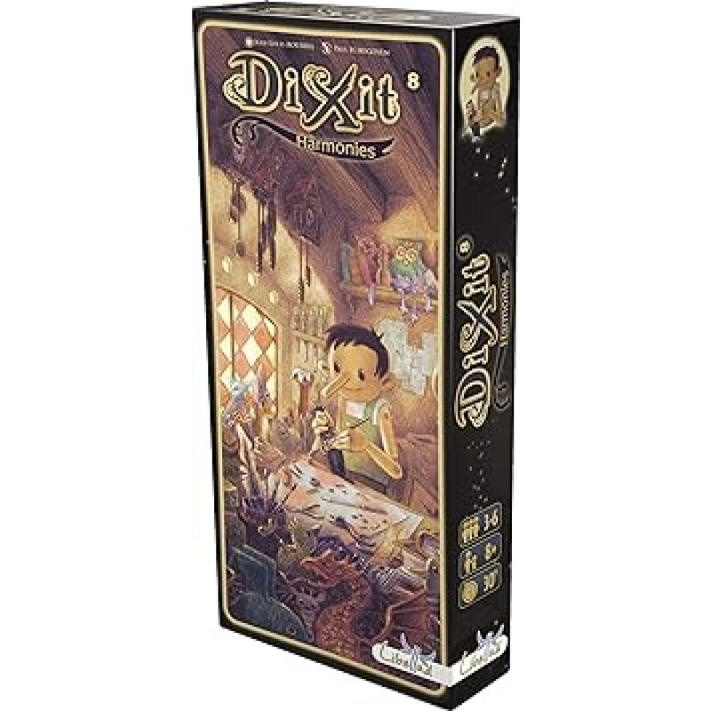 Hobby Japan Dixit: Harmony Multilingual Edition 3-6인용 보드 게임, 8세 이상용 30분