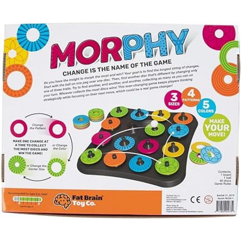 뚱뚱한 두뇌 장난감, Morphy, 두뇌 훈련 게임, FA229-1, 정품