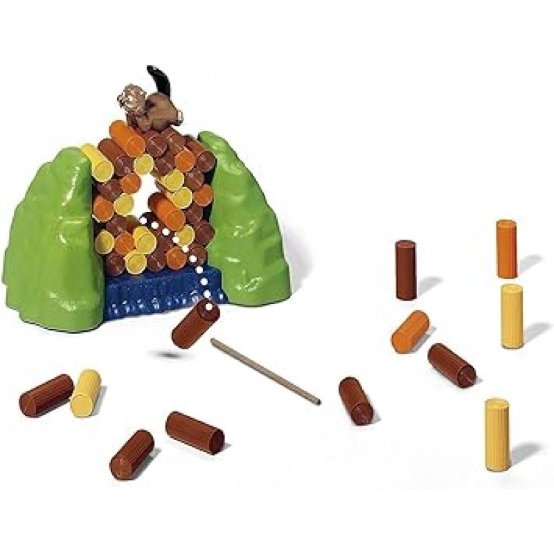 Ravensburger Billy Biber 보드 게임 키즈 토이 밸런스 게임(일본어 사용 설명서 포함)