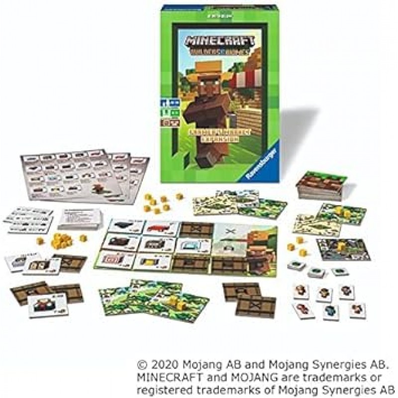 Ravensburger Minecraft: Builders & Biome 확장 팩 Farmers Market 27089 7 6270897