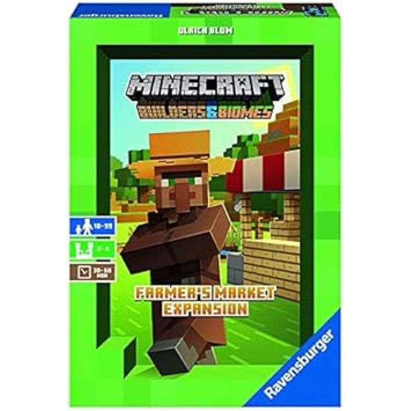 Ravensburger Minecraft: Builders & Biome 확장 팩 Farmers Market 27089 7 6270897