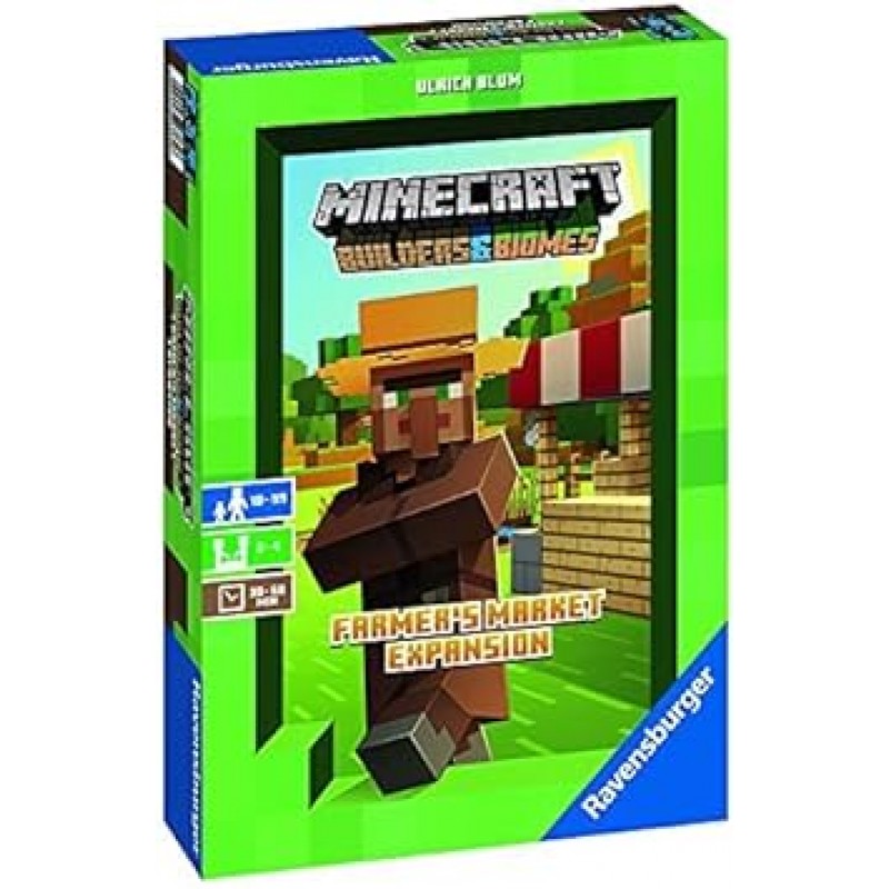 Ravensburger Minecraft: Builders & Biome 확장 팩 Farmers Market 27089 7 6270897