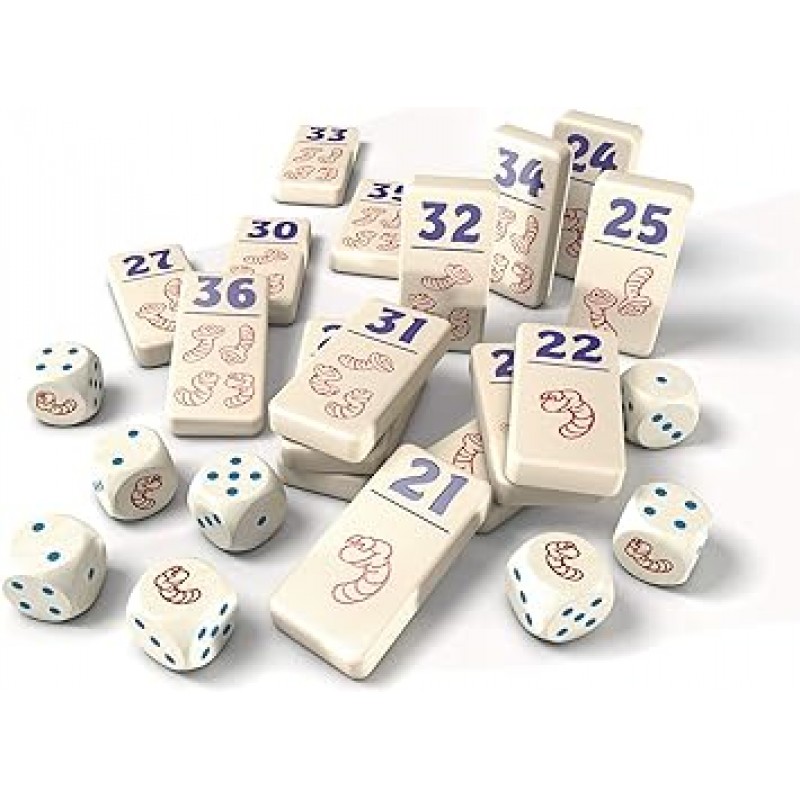 Heckmeck am Bratwurmeck: 2-7인용. 플레이 시간: 20~30분