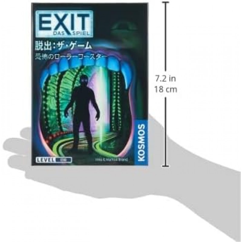 그룹 SNE EXIT Escape: The Game 무서운 롤러코스터 (1-4인, 60-120분, 10세 이상) 보드 게임