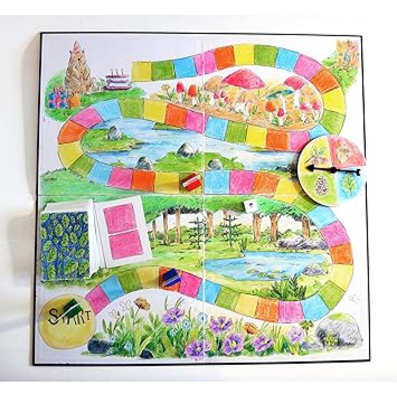 나만의 보드게임 만들기 (Deluxe Blank Board Game) 종이, 보드게임