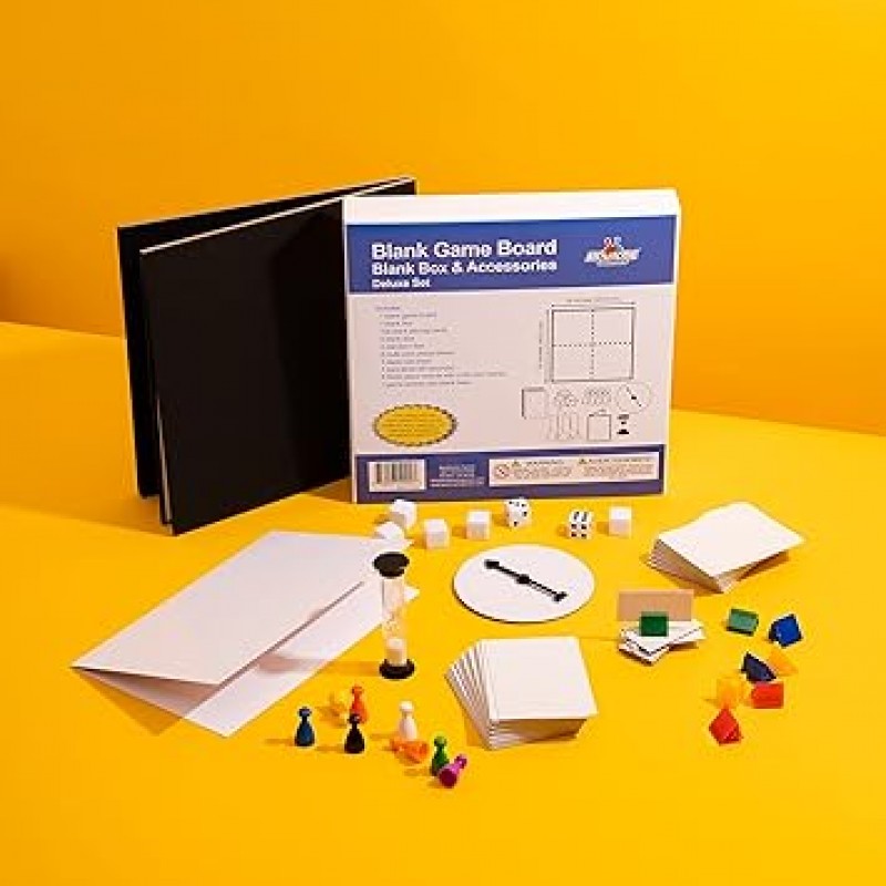나만의 보드게임 만들기 (Deluxe Blank Board Game) 종이, 보드게임