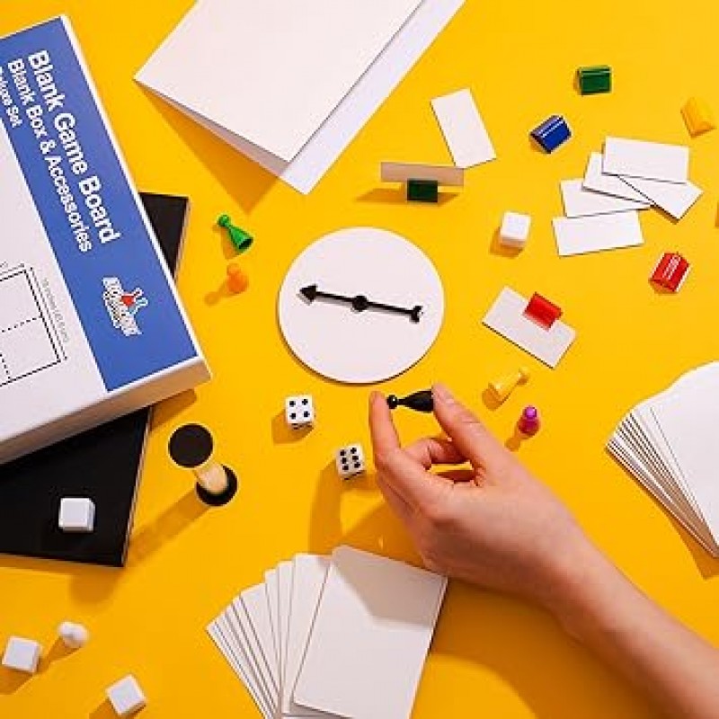 나만의 보드게임 만들기 (Deluxe Blank Board Game) 종이, 보드게임