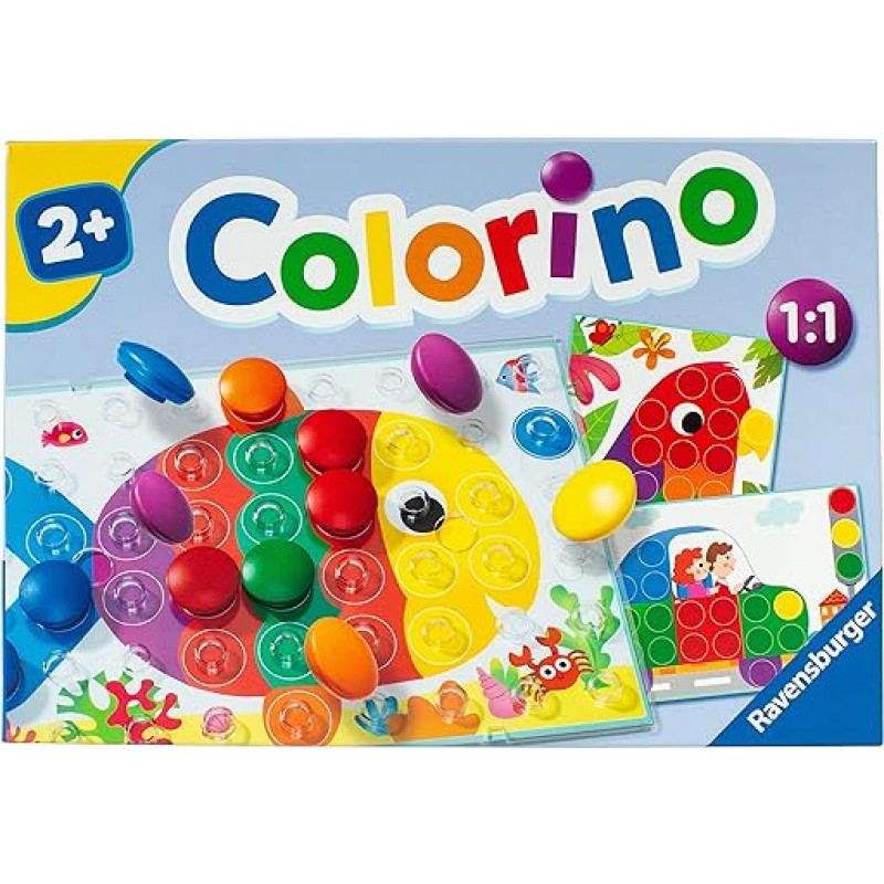 Ravensburger Junior Cararino 20832 6 보드 게임, 어린이 장난감, 일본어 사용 설명서 포함(영어는 보장되지 않음)