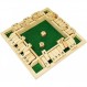Shodo Shut the Box Numbers 보드 게임 2-4인용 어린이부터 성인까지 두뇌 전투 홈 파티(녹색)