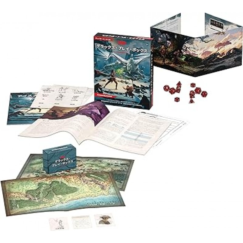 Dungeons & Dragons Deluxe Play Box D&D RPG 롤플레잉 게임 Wizards of the Coast C70081400