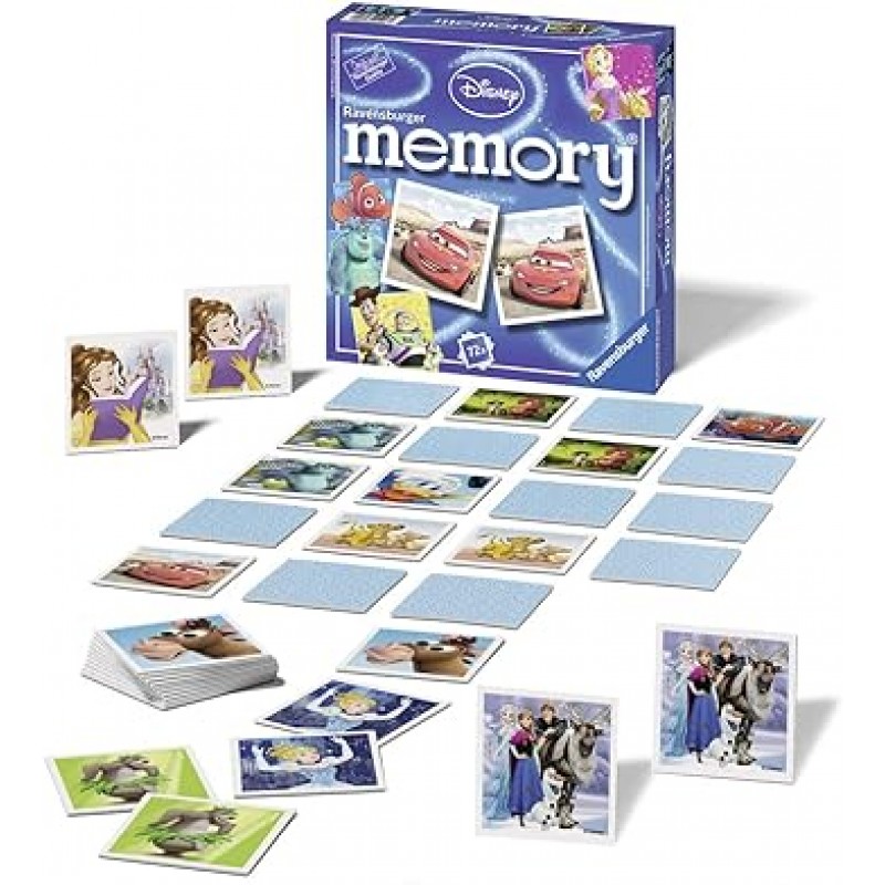 (디즈니 멀티 캐릭터 게임) - Ravensburger 21227 - MEMORY -