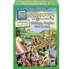 Carcassonne: Bridge, Castle, Bazaar 확장팩 8 (2017 버전) Carcassonne Expansion 8: Bridges, Castles and Bazaars (2017 Edition) [병행수입]