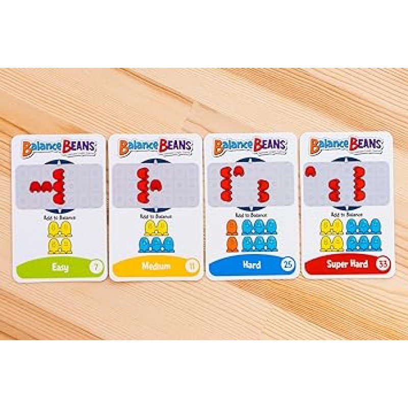 ThinkFun 7634405 Balance Beans, 수학적 사고(수학 능력)를 길러주는 게임(영어는 보장되지 않음)