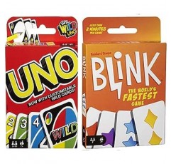 Uno and Blink | 어린이 카드 게임 번들