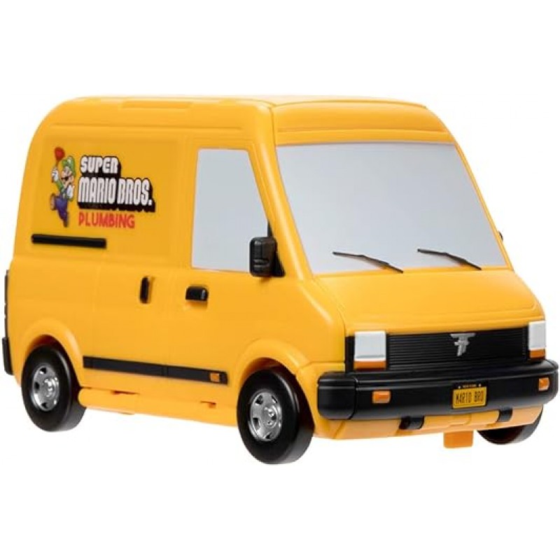 SAN-EI TSM-12 The Super Mario Brothers Movie Playset, Van, W 3.3 x D 5.9 x H 3.6인치(8.5 x 15 x 9.2cm), 잡화