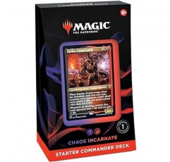 Magic: the Gathering Starter Commander Deck Chaos Incarnate (Black-Red) MTG 트레이딩 카드 Wizards of the Coast C99230000