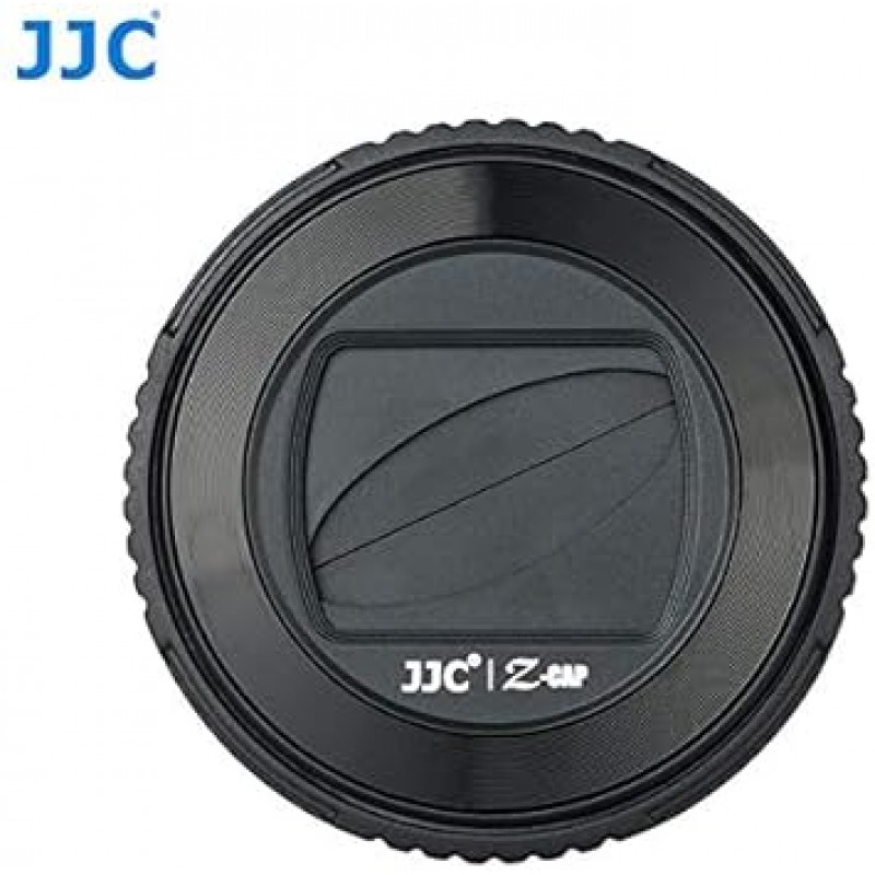 JJC Olympus 렌즈 캡, 카메라 렌즈 후드, Olympus TG-6, TG-5, TG-4, TG-3, TG-2, TG-1, LB-T01 호환, 당사 오리지널 로고 클리너, 2개 세트( 렌즈캡, 클리너)