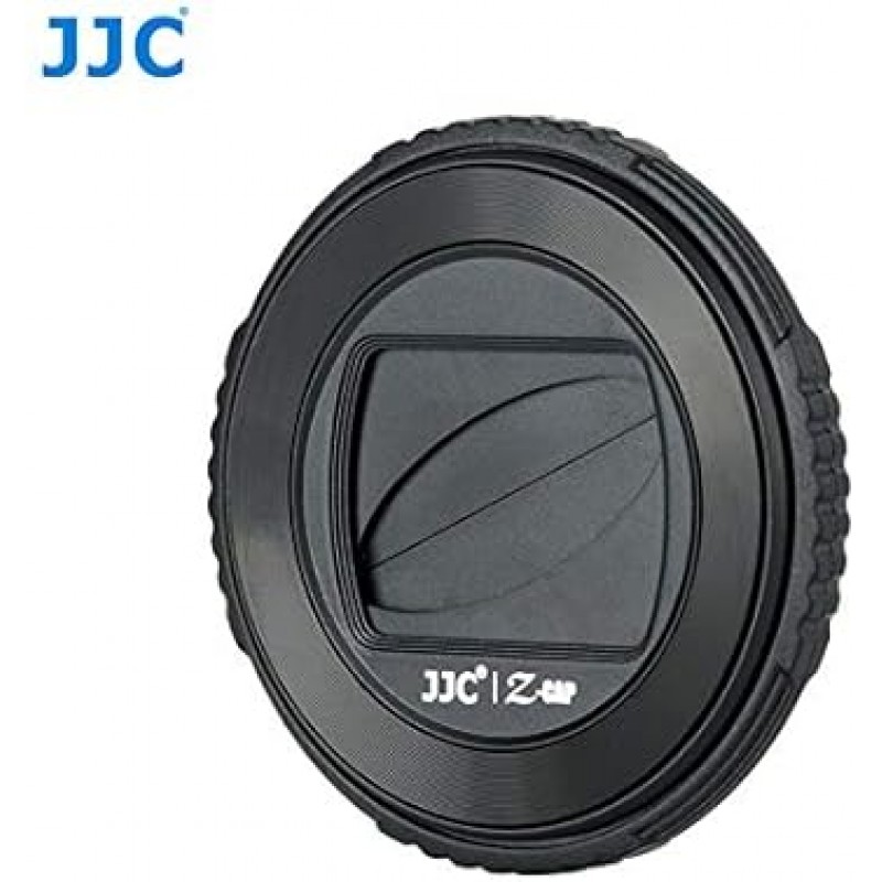 JJC Olympus 렌즈 캡, 카메라 렌즈 후드, Olympus TG-6, TG-5, TG-4, TG-3, TG-2, TG-1, LB-T01 호환, 당사 오리지널 로고 클리너, 2개 세트( 렌즈캡, 클리너)