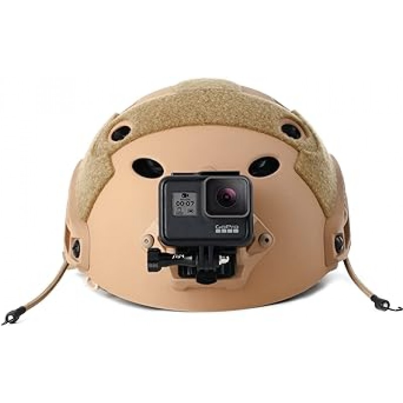 HSU 알루미늄 전술 헬멧 GoPro Hero 11/10/9/8/7/6/5 및 기타 액션 카메라 용 NVG 마운트 액션 카메라 액세서리