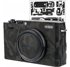 Fujifilm X-E4 카메라 용 카메라 보호 가죽 필름 카메라 본체 보호 필름 3M 소재 검정색 위장