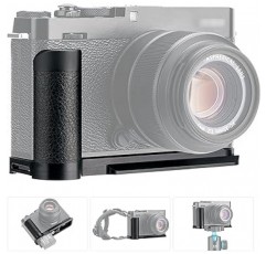 Fujifilm Fujifilm Fuji X-E4 XE4 금속 손잡이 그립 편리한 배터리 교체 1/4 