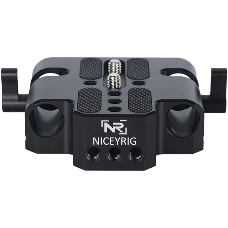 Niceyrig 듀얼 15mm 직경로드 클램프베이스 플레이트 (1/4 