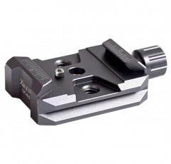 XILETU QR40S 퀵 릴리스 클립 Acre Swiss 퀵 릴리스 클립 38mm 와이드 삼각대, 볼 헤드, 헤드 헤드, 헤드 헤드 등과 호환 가능