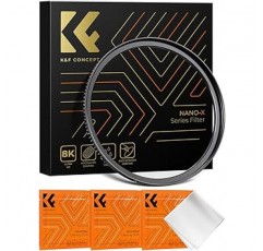 K&F Concept 스텝 업 링 49mm ~ 58mm 황동 어댑터 링 필터 직경 변환 어댑터