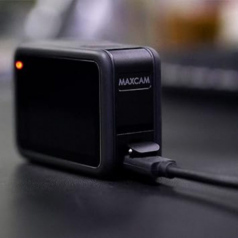 MAXCAM 알루미늄 합금 배터리 커버 도어 GoPro HERO11/HERO10/HERO9용 블랙