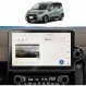 SKTU 신형 Sienta 10 Series MXP1#G Type 10.5인치 내비게이션 필름 for Toyota Sienta Nanotechnology LCD 보호필름, Smooth Touch, Anti-Reflection, Scratch & Stain Prevention, Sienta Accessories, No Bubbles, Self-Adhesive Type, Navigation Protection Sheet, Set 2개 중