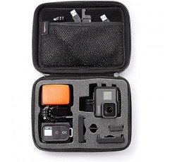 Amazon 베이직 카메라 케이스 (GoPro 카메라 용) 운반 케이스 무지 S 사이즈 소 블랙
