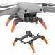 Mavic Air 2용 TMOM Air 2S 랜딩 기어, 이륙 및 랜딩 기어 가드, 향상된 랜딩 기어, 26mm 높이, 접이식 보호 브래킷 드론 액세서리(회색 주황색)