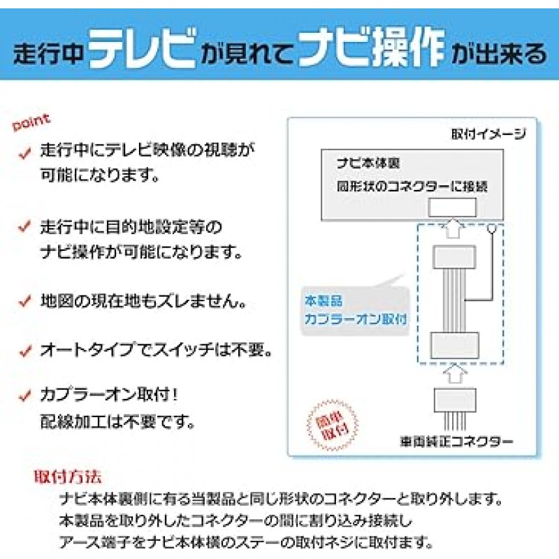 TV Canceller Honda LXM-237VFLi / LXM-237VFNi / LXM-232VFEi / LXU-237NBi 대리점 내비게이션 운전 중 TV 및 DVD 시청을 위한 내비게이션 작동용 집결 TV 키트