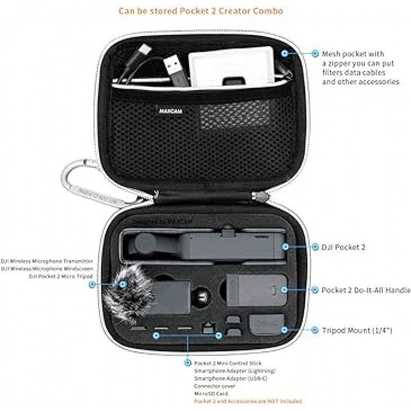 DJI POCKET 2 Creator 콤보용 MAXCAM 보관함
