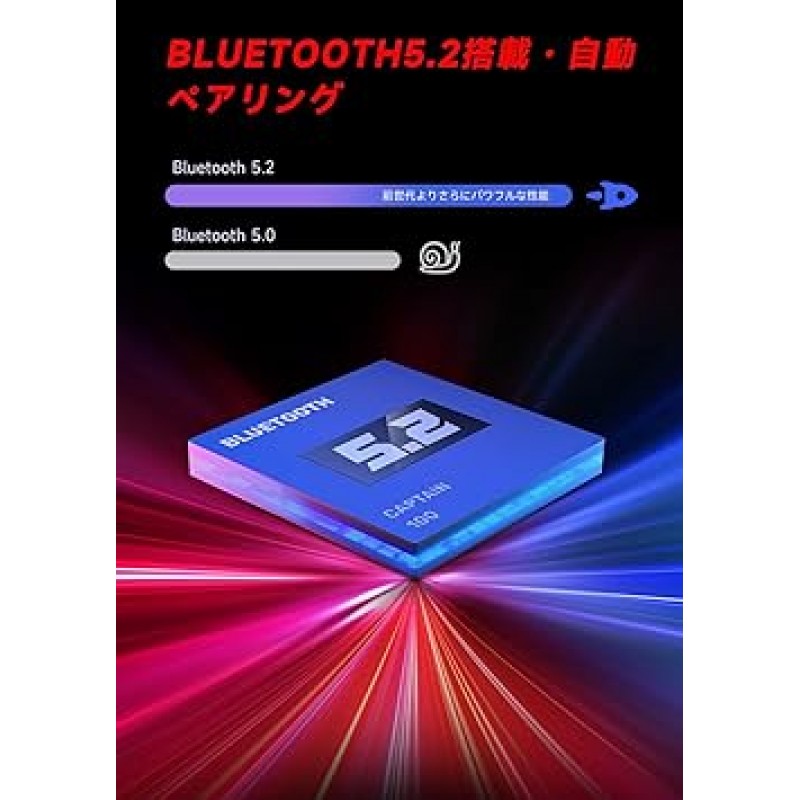 게임용 헤드셋, PS5 호환, 2.4G USB 어댑터/Bluetooth 5.2/유선 3방향 연결, 무선 헤드셋, 50MM 드라이버, 저지연 게임용 헤드셋, 50시간 연속 재생, 명확한 통화, 폐쇄형, 향상된 저음 헤드셋, 액티브 노이즈 캔슬링 마이크, 가변, PC, PS5, PS4, 스마트폰, xboxone 스위치, Zoom WEB Conferencing, 무선 헤드폰 gmrpwnage Captain 100 (Black+Red)