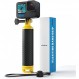 [Sametop] 플로팅 핸드 그립 for GoPro Floatation Handler for Diving Hero 11 10 9 8 7 6 5 4 Session 3+ 3 2 1 Hero (2018) Fusion Camera (Yellow)