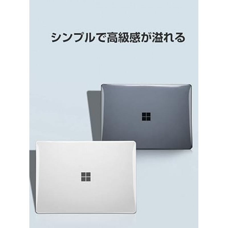 Surface Laptop 3 4 5 13.5인치 MacBook 노트북 하드 케이스/커버 폴리카보네이트 소재 멀티 컬러 충격 방지 플라스틱 본체 견고한 보호 편리 실용 인기 스타일리시 편리 Surface Laptop 3 4 5 슬림 케이스