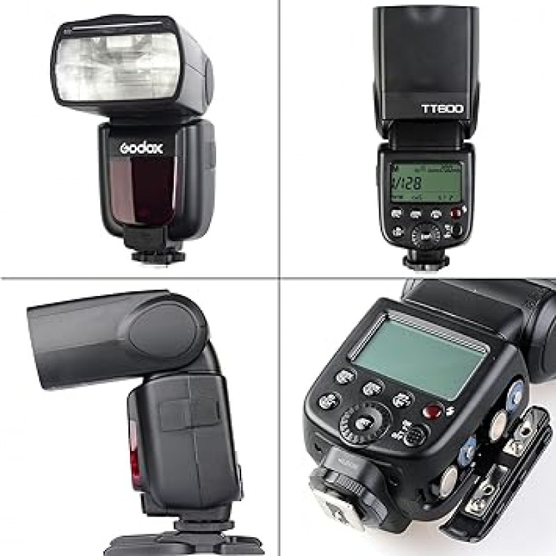 GODOX 공인 대리점: GODOX Thinklite TT600 2.4G 무선 마스터 슬레이브 카메라 플래시 내장 Godox X 시스템 수신기(TT600) [병행수입]