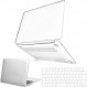 [2022M2 칩이 장착된 모델에 대해 개선됨] AMOVO MacBook Air 13.6인치 케이스 2022 A2681 모델 M2 유형 일본어 레이아웃 키보드 커버 Retina 디스플레이 크리스탈 보호 케이스 얇고 슬림한 경량 Macbook Air 13.6 하드 커버 안티 스크래치 얼룩 클리어 케이스 + 키보드 커버( MacBook Air 13.6인치, 2022용)