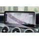 [GAFAT] Mercedes-Benz C-Class W205 4세대 10.25인치 2014-2021 카 내비게이션용 LCD 보호필름 센터 정보 표시 내비게이션 유리 내비게이션용 내비게이션용 필름 카 내비게이션 9H 경도 강화유리 투광성 긁힘 방지 비산 방지 지문 방지