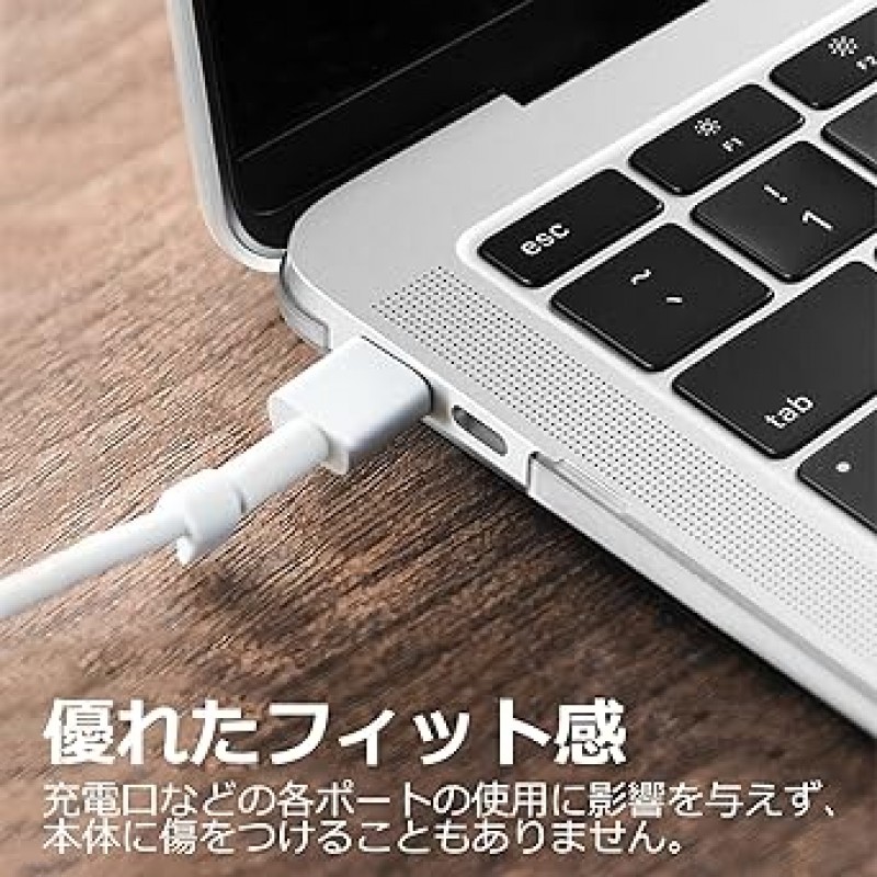 Macbook Air M1 13인치 A2337/A2179/A1932용 YOFITAR 케이스, 2020/2019/2018 모델, 일본어 키보드 커버, M1 칩, 투명 케이스, 보호 케이스, 하드 케이스, 전체 보호, 먼지 방지, 미끄럼 방지, MacBook 액세서리 , 분명한