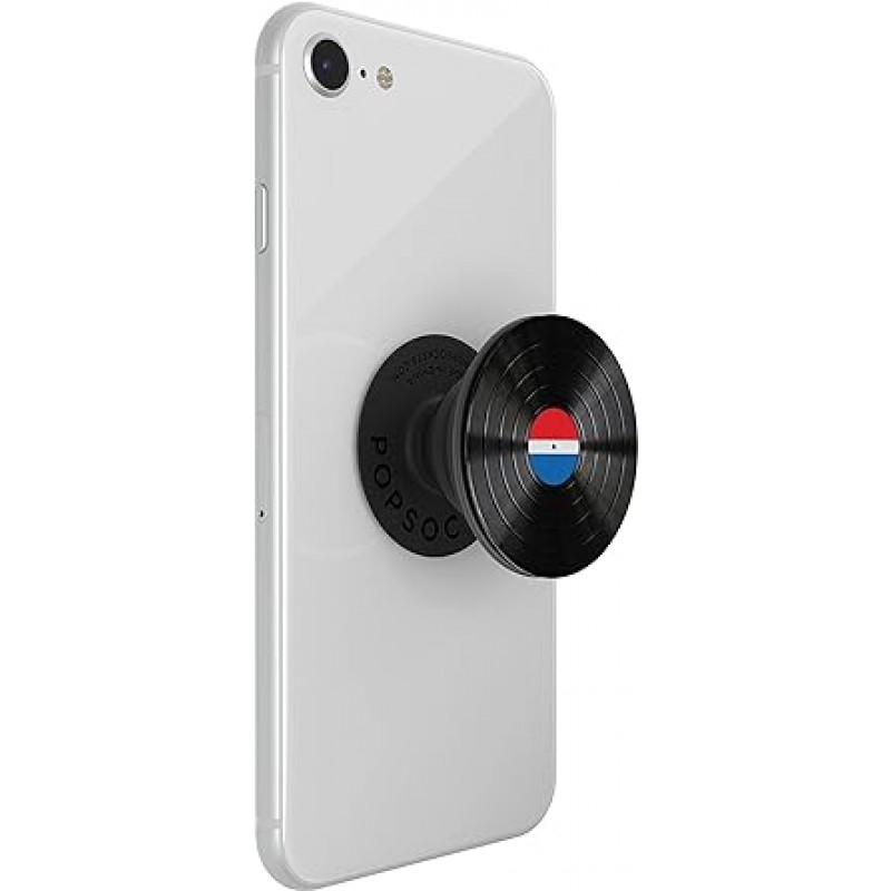 POPSOCKETS POP SOCKETS POP GRIP 백스핀 알루미늄 45 RPM 스마트폰 액세서리 iPhone Android