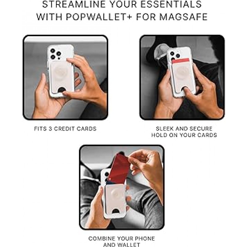 Pop Sockets Japan PopWallet + MagSafe Floral Bohemian (머그 세이프 딥 플로럴 보헤미안)