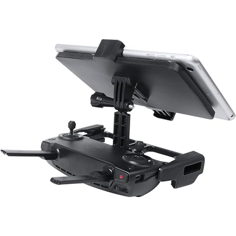 DJI Mini 3 Pro/Mavic 3/Mini SE/Air 2S/Mini 2/Mavic Air 2/Mavic Mini/Mavic 2/Mavic Air/Mavic Pro/Spark/FIMI X8 Mini/FIMI X8SE 드론, 태블릿용 YunB 원격 제어 태블릿 홀더 4.2-6.7인치 태블릿 드론 액세서리(태블릿 홀더)와 호환되는 조절 가능한 스트랩이 있는 홀더