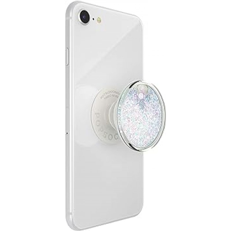 PopGrip Tidepool Halo White POPSOCKETS 스마트폰 링, 스마트폰 스탠드, 스마트폰 그립, 스마트폰 액세서리, iPhone 및 Android