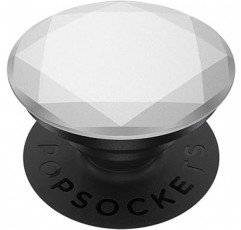 PopGrip Metallic Diamond Silver/POPSOCKETS 스마트폰 링/스마트폰 스탠드/스마트폰 그립/스마트폰 액세서리/iPhone/Android