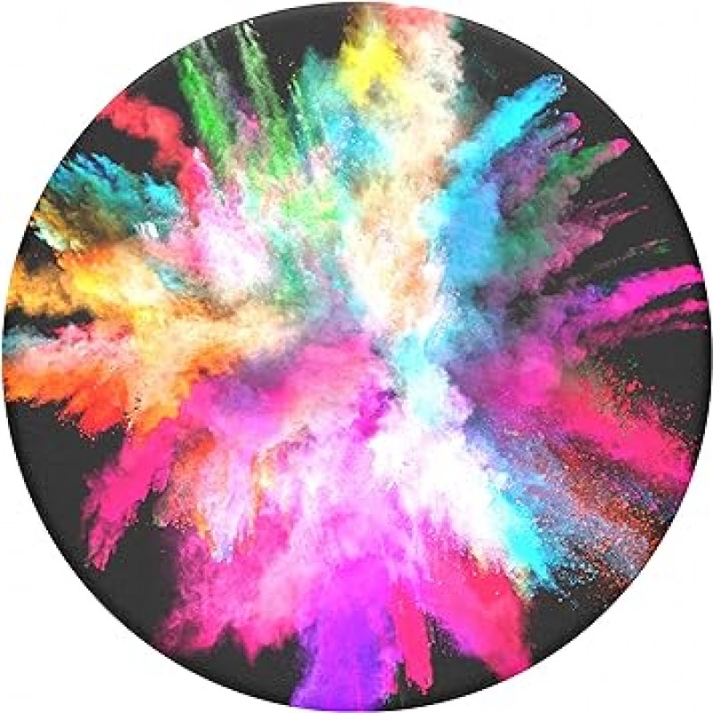 PopGrip Color Burst Gloss POPSOCKETS 스마트폰 링 스마트폰 스탠드 스마트폰 그립 스마트폰 액세서리 iPhone Android