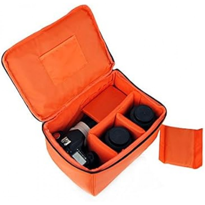 Yimidear SLR Camera Bag Inner Bag sohutokusshonbokkusu inna-kusshonke-su dezikamerainna-baggu Mirrorless rehukamerake-su Camera Box kamerabagguakusesari- , orange