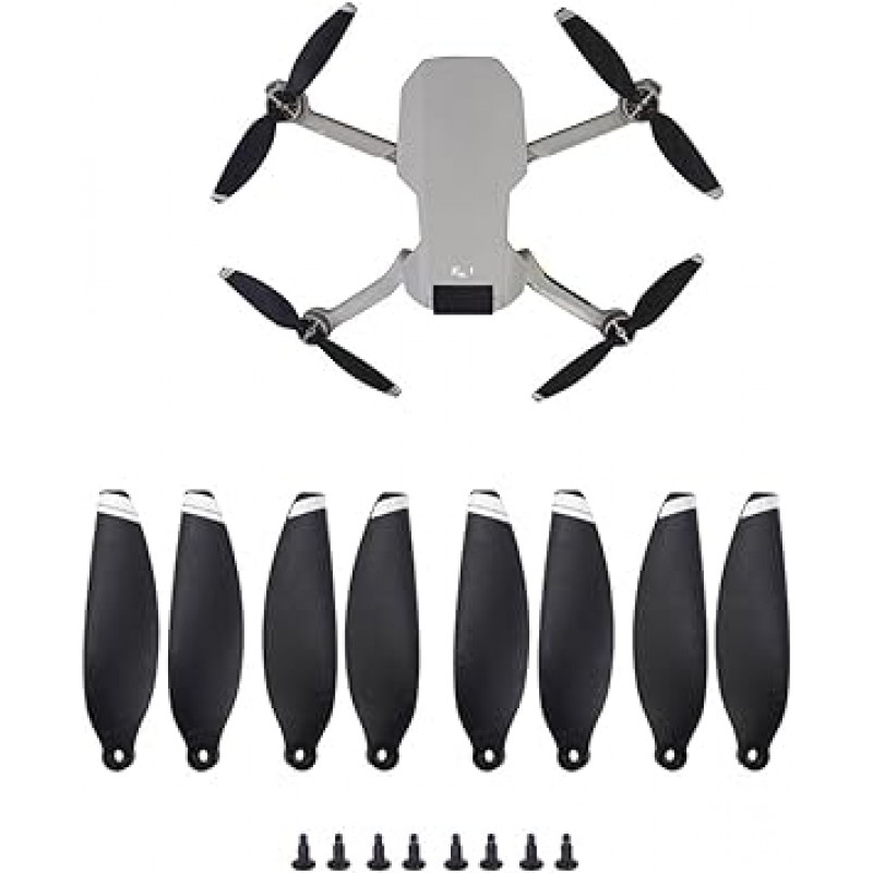 스크류 프로펠러와 호환되는 48 PCS, DJI Mavic Mini 1 드론 예비 부품 공중 사진 Quadcopter 4726F 블레이드